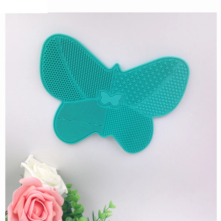 Muxi Butterfly style cleaner mat silicone makeup brush cleaner, Black/pink/blue or customized
Muxi Butterfly style cleaner mat silicone makeup brush cleaner, Black/pink/blue or customized