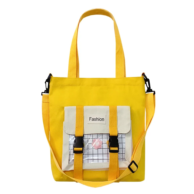 Lovely large capacity canvas bag female Korean version Sen series messenger bag single shoulder bag, Customizable
Lovely large capacity canvas bag female Korean version Sen series messenger bag single shoulder bag, Customizable