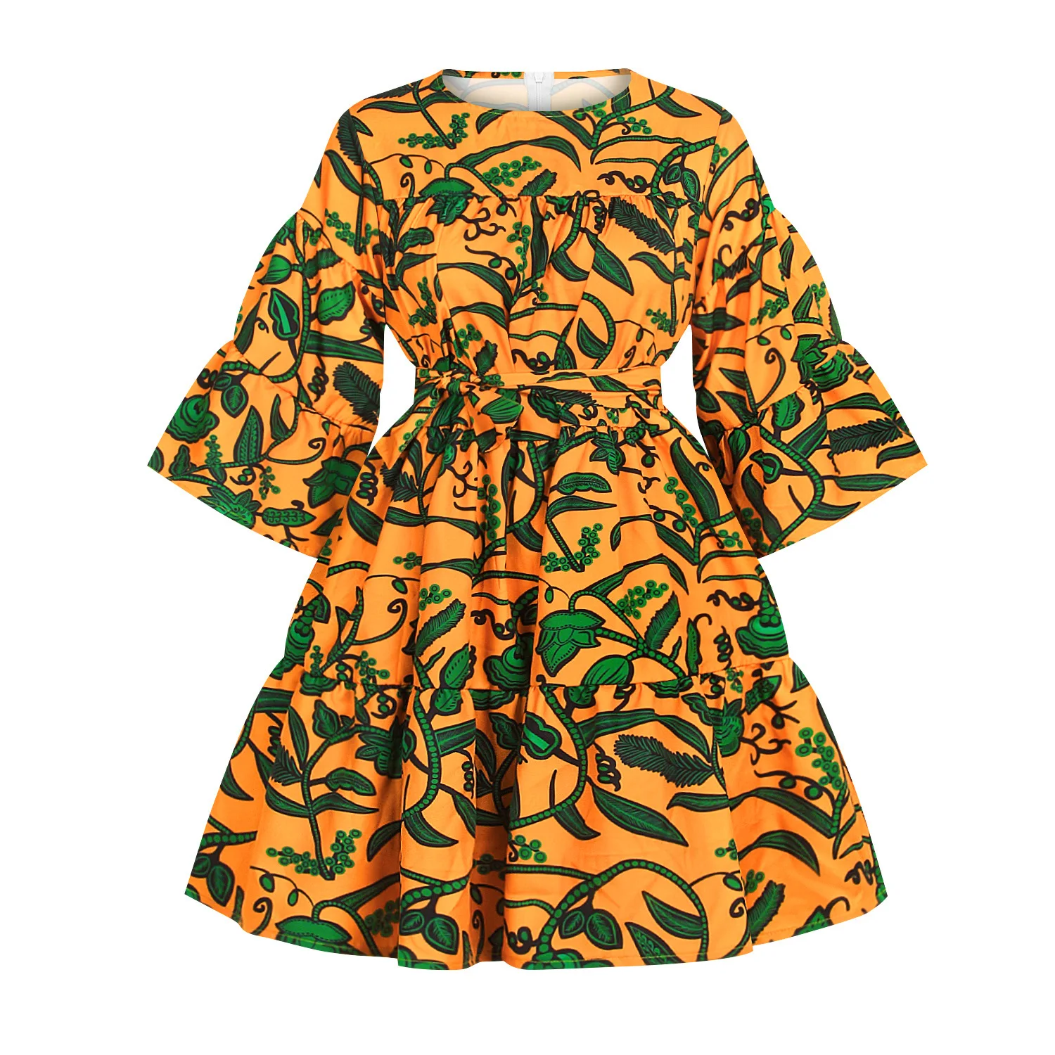 R32108S Hot sale printing big sizes lady clothing fashion loose flare sleeve women clothes fat woman sexy dresses, As pictures
R32108S Hot sale printing big sizes lady clothing fashion loose flare sleeve women clothes fat woman sexy dresses, As pictures