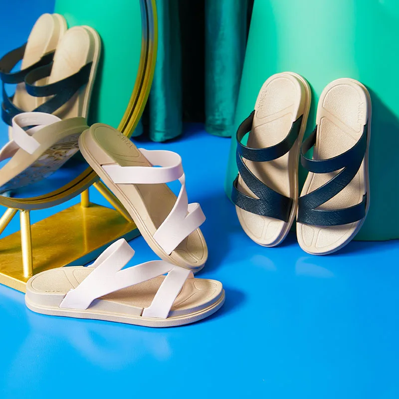 Flat sandals women summer fashion Korean version outside wear non-slip solid color slippers wholesale, As picture
Flat sandals women summer fashion Korean version outside wear non-slip solid color slippers wholesale, As picture