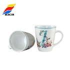 Most Popular Best selling Custom Enamel Sublimation Reusable Mug Printed Cups