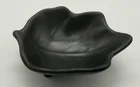 Leaf Plates Lasted Design Black Leaf Shape Unique Melamine Relish Plates