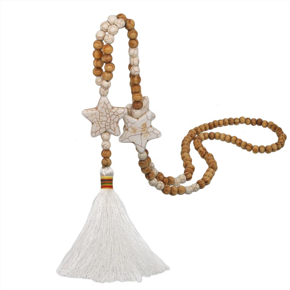 SUNRAIN Wholesale Fashion Tassel Pendant Wood Beads Bohemia Winter Sweater Necklace Women Girls Jewelry Cloth Accessory
SUNRAIN Wholesale Fashion Tassel Pendant Wood Beads Bohemia Winter Sweater Necklace Women Girls Jewelry Cloth Accessory