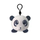 Custom small mini mascot baby ball soft toy stuffed animal bear plush panda keychain
