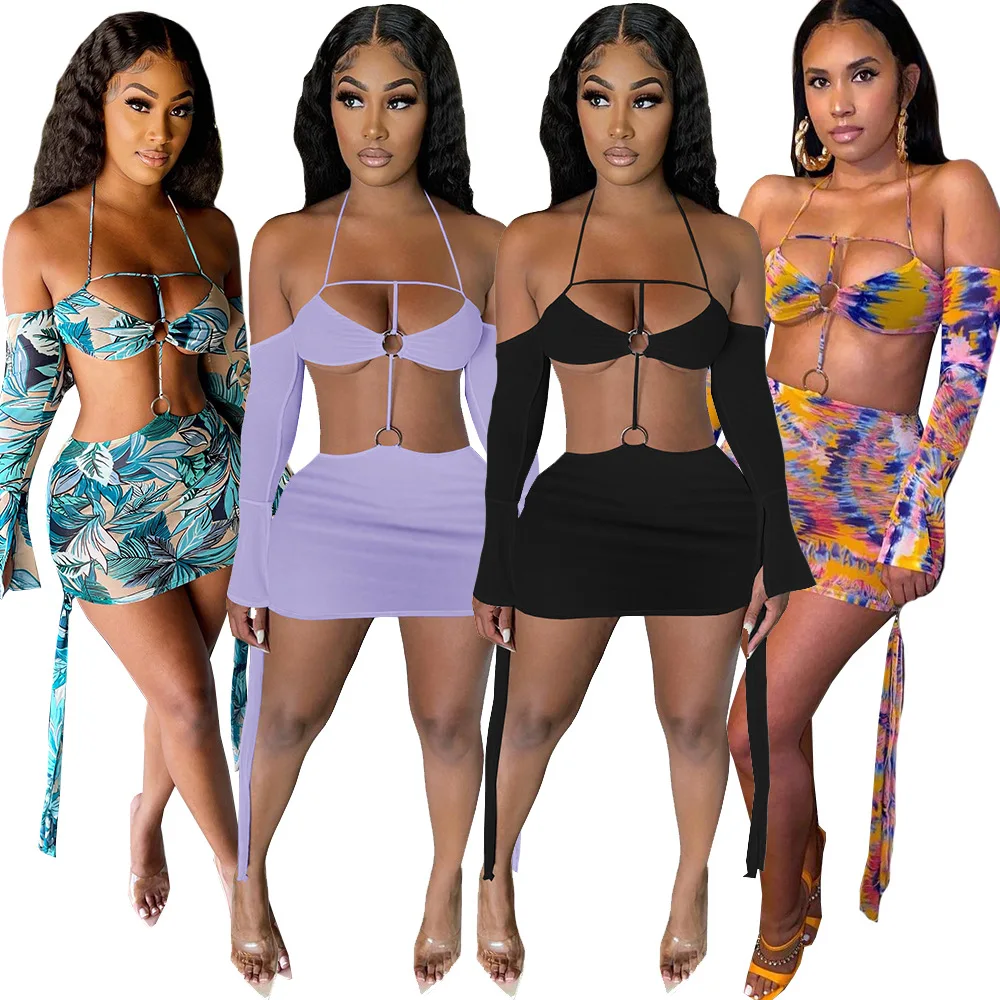 Hollow Out Printing Dress Women Sexy One Piece 2021 Summer Beachwear Bodycon Halter Short Dresses
Hollow Out Printing Dress Women Sexy One Piece 2021 Summer Beachwear Bodycon Halter Short Dresses
