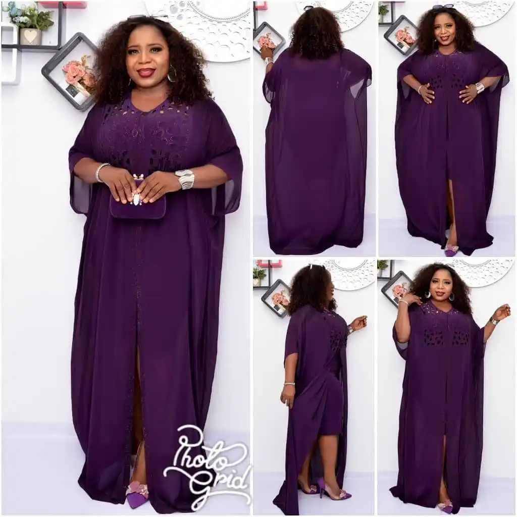 2020 New arrival for Africa long gown women Maxi dress Two-piece African chiffon style women's dress, As showed
2020 New arrival for Africa long gown women Maxi dress Two-piece African chiffon style women's dress, As showed