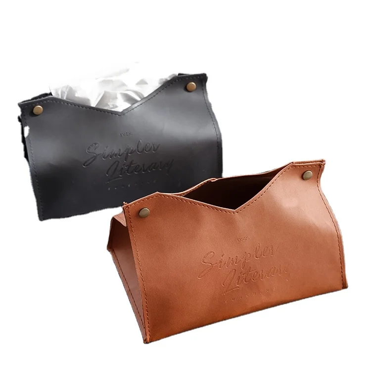 High Quality Wholesale Paper Hotel Bag Retro Leather Tissue Case Fashionable Storage Tissue Box, Multi color or customized
High Quality Wholesale Paper Hotel Bag Retro Leather Tissue Case Fashionable Storage Tissue Box, Multi color or customized