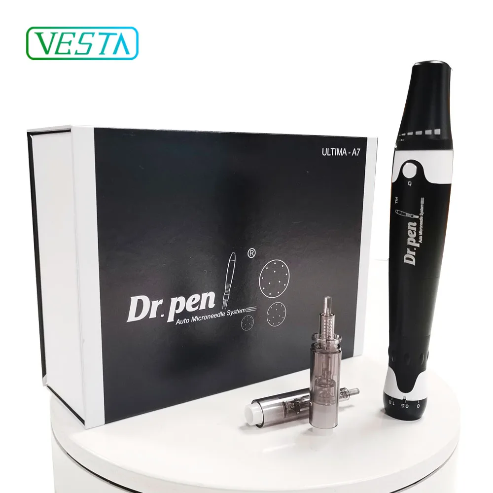 Vesta 2022 Newst Wireless Rechargeable A7 Derma pen Microeedling Pen For Scar Removal, Silver;black
Vesta 2022 Newst Wireless Rechargeable A7 Derma pen Microeedling Pen For Scar Removal, Silver;black