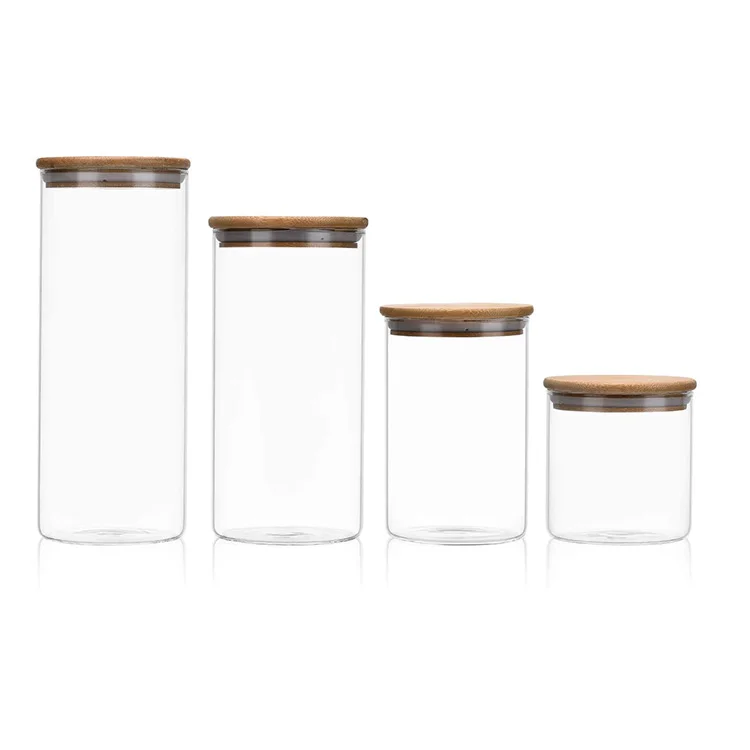 Customized Borosilicate Glass Kitchen Airtight Food Storage Container Jar with Bamboo Lid, Clear
Customized Borosilicate Glass Kitchen Airtight Food Storage Container Jar with Bamboo Lid, Clear