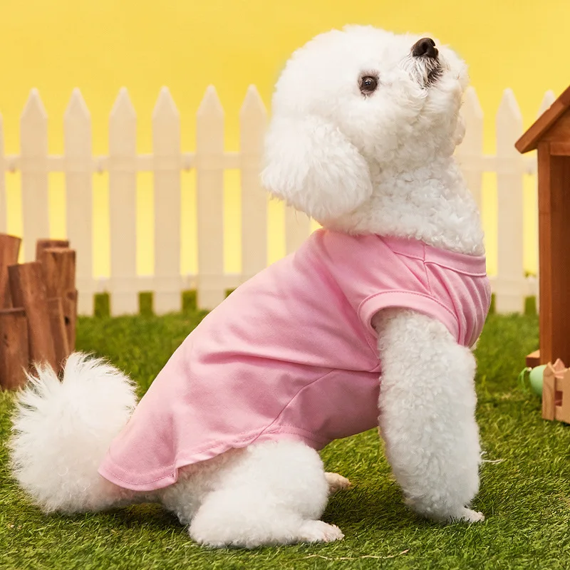 Factory Wholesale Pet Clothing Blank Dog T-shirt Fashion Plain Dog Vest Pet Supplies Custom Print Dog T-shirt, As picture
Factory Wholesale Pet Clothing Blank Dog T-shirt Fashion Plain Dog Vest Pet Supplies Custom Print Dog T-shirt, As picture