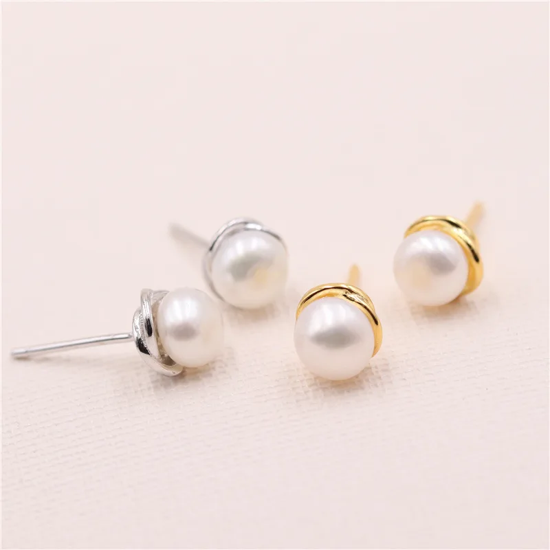 2020 Hot 925 Womens Silver Earring Fresh Water Pearl Elegant Silver Stud Earring Birds Nest Stud Earrings, As picture
2020 Hot 925 Womens Silver Earring Fresh Water Pearl Elegant Silver Stud Earring Birds Nest Stud Earrings, As picture