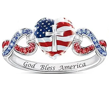 2021 New Arrival Trend Womens Creative Double 8 Crystal Independence Day Ring for Women, As picture shows
2021 New Arrival Trend Womens Creative Double 8 Crystal Independence Day Ring for Women, As picture shows