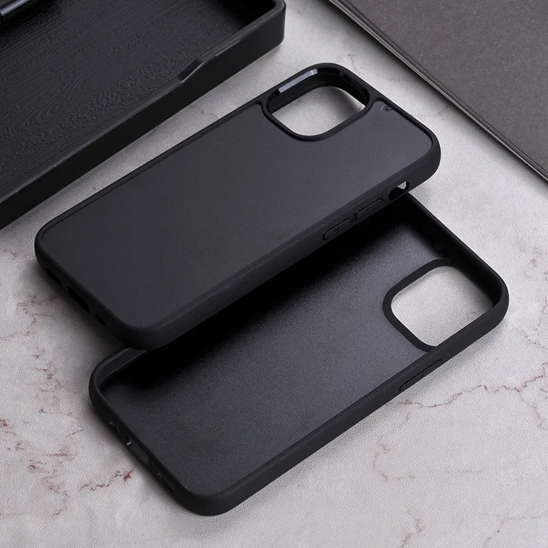 High quality customized shockproof tpu pc phone case groove inlay for iphone 12, Black
High quality customized shockproof tpu pc phone case groove inlay for iphone 12, Black