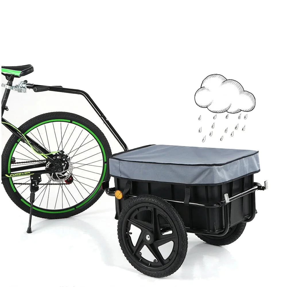 attaching trailer to bike