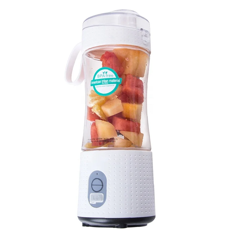 Kitchen Appliance 380ML Mini Usb Rechargeable Travel Fruit Juicer Portable Electric Juicer Blender, White
Kitchen Appliance 380ML Mini Usb Rechargeable Travel Fruit Juicer Portable Electric Juicer Blender, White