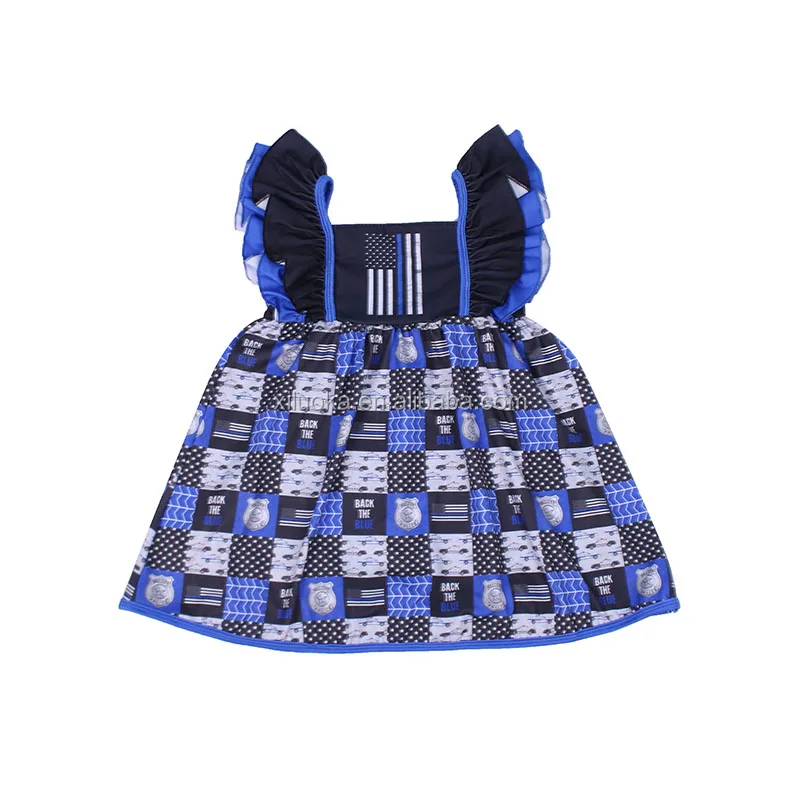 Ruffle Sleeve Dresses Soft Baby Clothes Girls July 4th Princess Girl Dresses, Picture
Ruffle Sleeve Dresses Soft Baby Clothes Girls July 4th Princess Girl Dresses, Picture