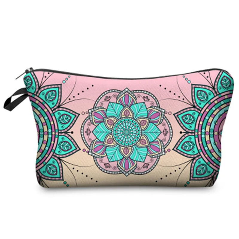 Female Polyester Datura Flowers Digital Printing Cosmetic Bag Travel Dinner Storage Bags, As the picture display
Female Polyester Datura Flowers Digital Printing Cosmetic Bag Travel Dinner Storage Bags, As the picture display