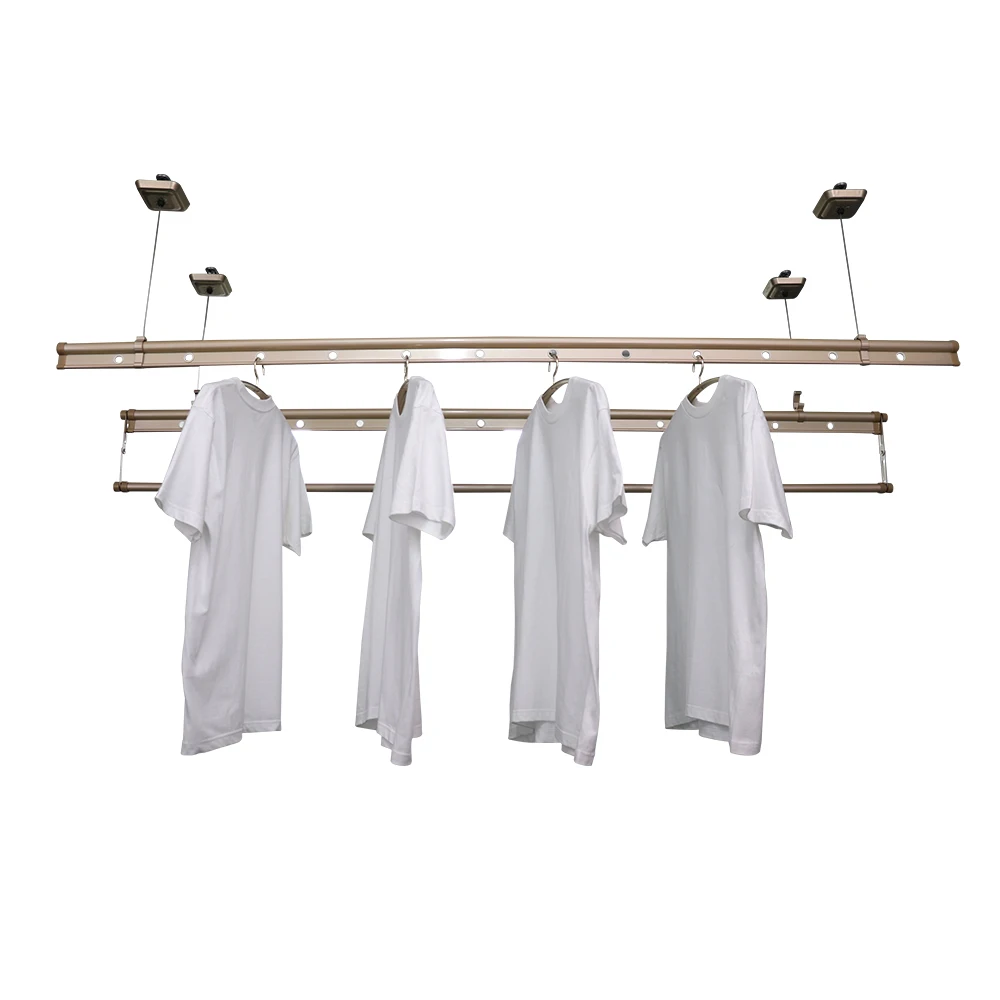Factory Wholesale Operated Stainless Steel Wire Rope Hand Lift Drying Rack Clothes Horse
Factory Wholesale Operated Stainless Steel Wire Rope Hand Lift Drying Rack Clothes Horse