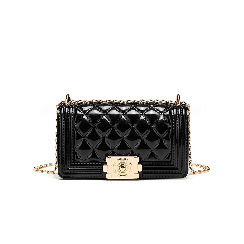 Fashion Bags 2021 Small PVC Candy Jelly Womans Designer Bags High Quality chain shoulder jelly bag crossbody handbag
Fashion Bags 2021 Small PVC Candy Jelly Womans Designer Bags High Quality chain shoulder jelly bag crossbody handbag