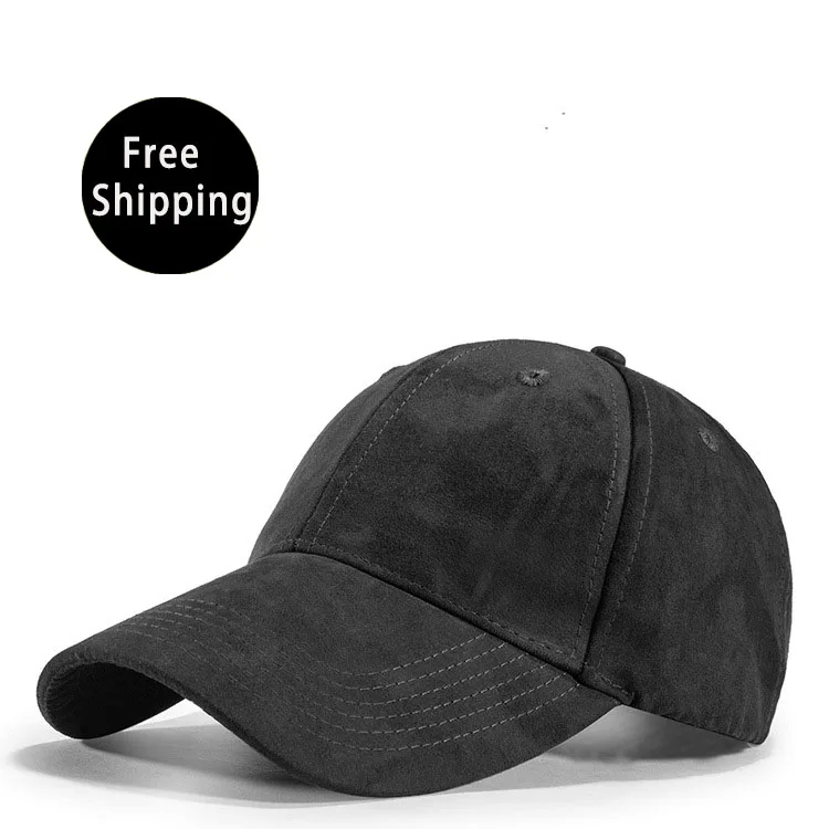 

Sombrero chapeu casquette gorras -al-por-mayor lisa de beisbol topi hatter customized hats men black suede baseball caps plain