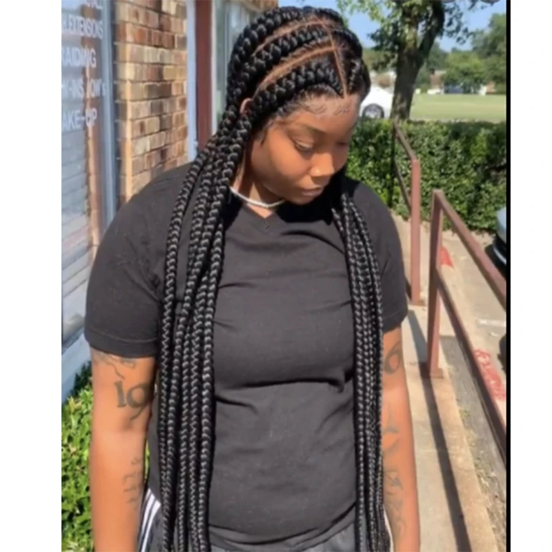 Newest braided synthetic hair wigs african braided lace front wigs vendors with baby hair for women braid lace wig glueless, Picture
Newest braided synthetic hair wigs african braided lace front wigs vendors with baby hair for women braid lace wig glueless, Picture