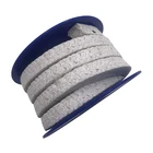 Non Asbestos Dipped Seal Carbon Fiber Gland Packing With PTFE Dispersion