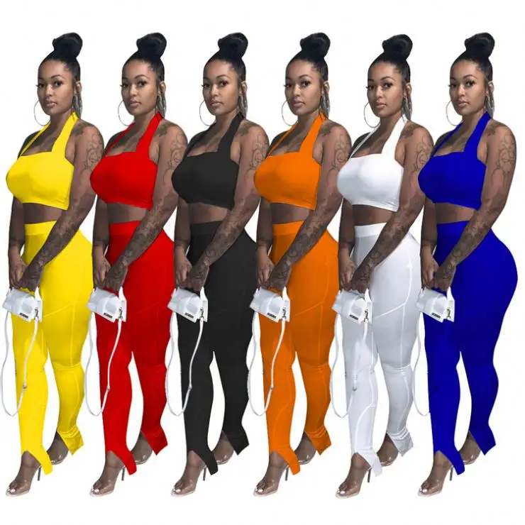 Hot Sale Outfits Fashion Summer Sexy Sport Crop Top Casual Womens Two Piece Set Women Clothing Jogger Sets
Hot Sale Outfits Fashion Summer Sexy Sport Crop Top Casual Womens Two Piece Set Women Clothing Jogger Sets