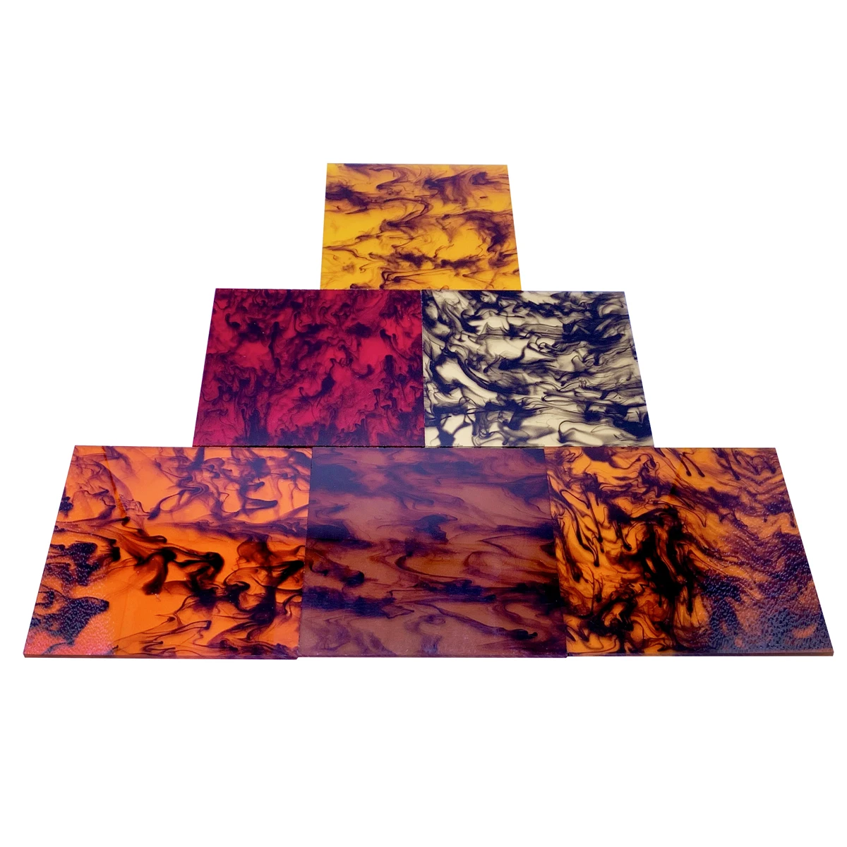 Full Sets of Acrylic Translucent Inking 3.0mm Sheets for Jewelry/Crafts/Art Works/Decoration - 6 Colors, One of Each in 5 Sizes
Full Sets of Acrylic Translucent Inking 3.0mm Sheets for Jewelry/Crafts/Art Works/Decoration - 6 Colors, One of Each in 5 Sizes