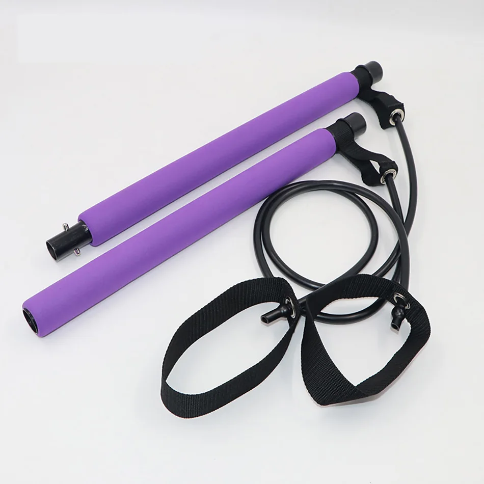 Hot sales Portable Pilates Bar Gym Stick Yoga equipment Exercise Bar Pilates Trainer Fitness Rod with Foot Loop TPE
Hot sales Portable Pilates Bar Gym Stick Yoga equipment Exercise Bar Pilates Trainer Fitness Rod with Foot Loop TPE