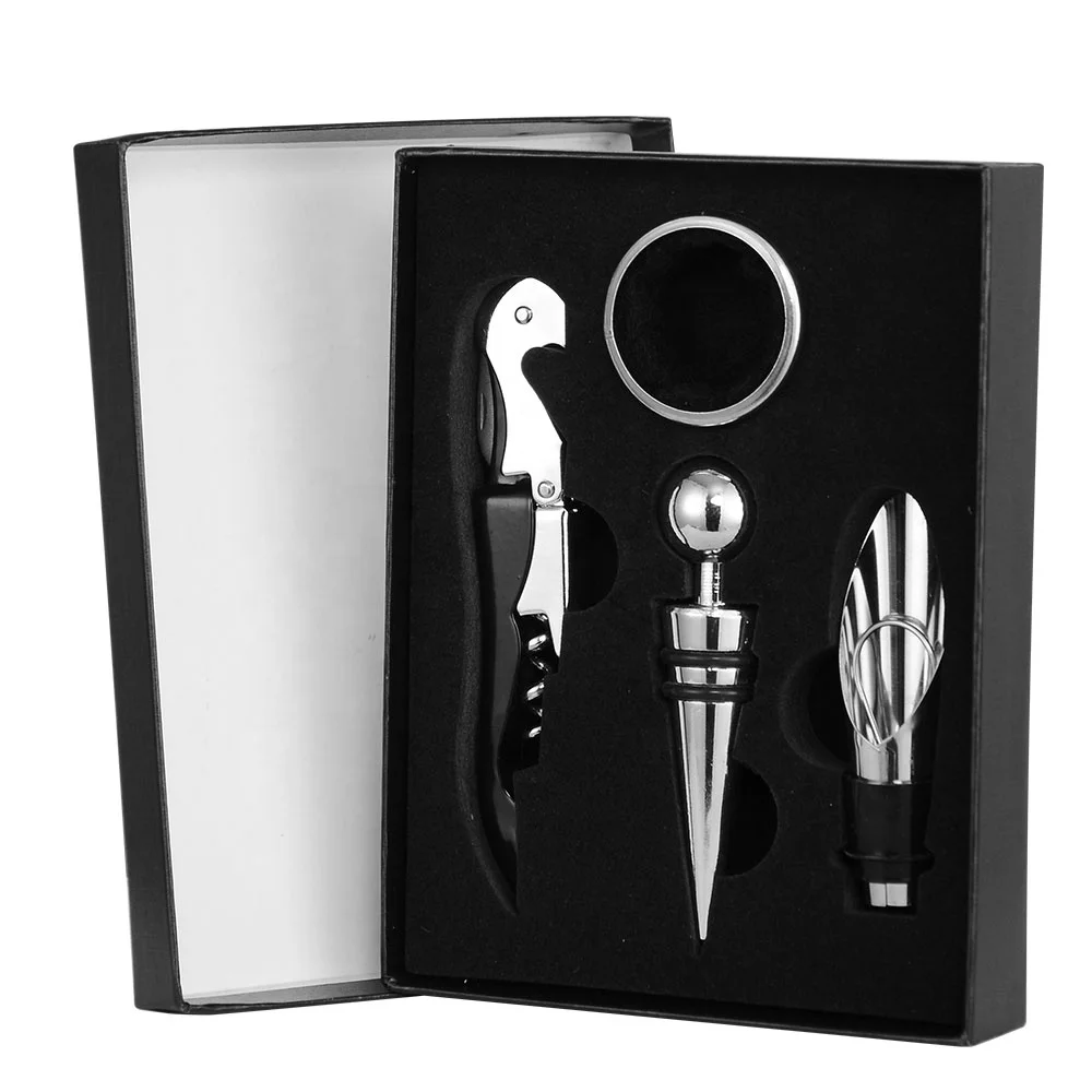 KLP RTS wholesale outdoor wine set bkttle opener accessories kit gift box bar wine accessories, As picture
KLP RTS wholesale outdoor wine set bkttle opener accessories kit gift box bar wine accessories, As picture