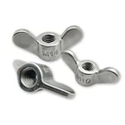 Wing All Nuts 304# Stainless Steel DIN 315 Wing Nuts - Round Wing