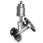 Butterfly Butterfly_ Angle Valve Pneumatic Angle Seat Butterfly Flanged Type Flange_ Butterfly_ Valve