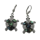 Paua Abalone High Quality Paua Shell Earring Abalone Shell Turtle Sea Horse Earring Sea Animal Earring