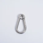 Stainless Steel Spring Hook High Quality Stainless Steel 304 Spring Hook Carabiner