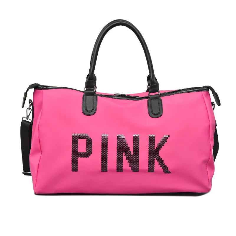 New sequin letters large-capacity Oxford cloth waterproof mountaineering travel ladies one-shoulder portable fitness bag
New sequin letters large-capacity Oxford cloth waterproof mountaineering travel ladies one-shoulder portable fitness bag