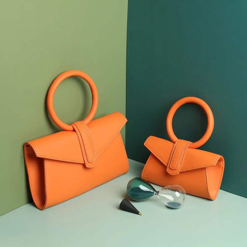 2020 Summer Women Genuine Leather Handbag Brand Luxury Ring Top Handle Small Cow Leather Crossbody Bag Candy Cowhide Waist Bag, As the pics
2020 Summer Women Genuine Leather Handbag Brand Luxury Ring Top Handle Small Cow Leather Crossbody Bag Candy Cowhide Waist Bag, As the pics
