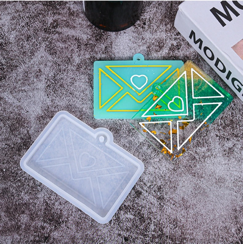 C-0575 DIY jewelry epoxy resin mold envelope pendant silicone mold pendant manual
C-0575 DIY jewelry epoxy resin mold envelope pendant silicone mold pendant manual