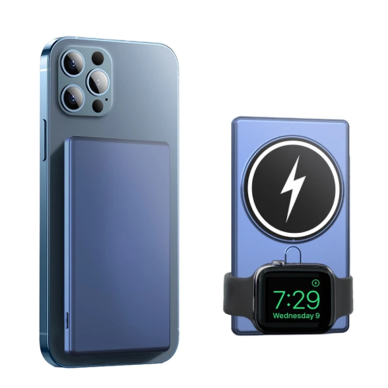 NEW Design Portable Charger Qi Compatible 3 in 1 Magnetic Power Bank Wireless Charging For Apple iPhone 13
NEW Design Portable Charger Qi Compatible 3 in 1 Magnetic Power Bank Wireless Charging For Apple iPhone 13