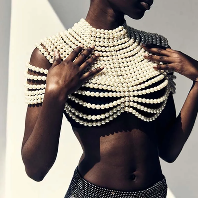 A4158 Fashionable Hollow Out Multilayer Quality Women Clothing Pearl Top Pearl Statement Necklace
A4158 Fashionable Hollow Out Multilayer Quality Women Clothing Pearl Top Pearl Statement Necklace