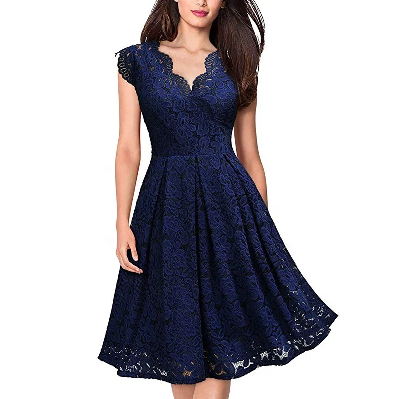 Summer Vintage Hook Flower Hollow Lace V-Neck Bodycon Women Party Evening Sleeveless Dress, Custom
Summer Vintage Hook Flower Hollow Lace V-Neck Bodycon Women Party Evening Sleeveless Dress, Custom
