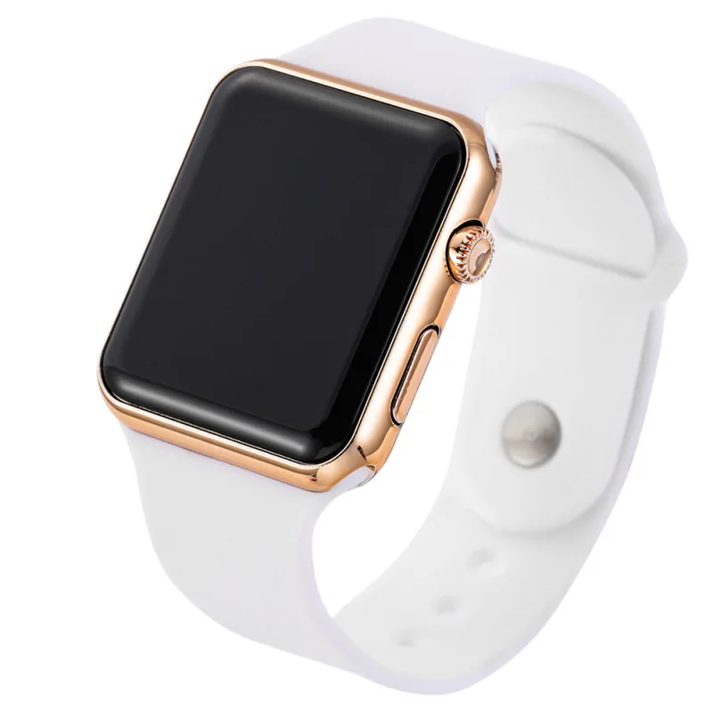 Low price kids digital LED watch bracelet silicone big screen mental case watches gold rose gold purple silver color timepieces
Low price kids digital LED watch bracelet silicone big screen mental case watches gold rose gold purple silver color timepieces