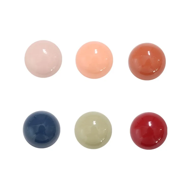 Sweet Cute Large Semi-circular Resin Flat Back Beads DIY Acrylic Half-sided Flat Bottom Colored Loose Beads for Jewelry DIY, Colorful
Sweet Cute Large Semi-circular Resin Flat Back Beads DIY Acrylic Half-sided Flat Bottom Colored Loose Beads for Jewelry DIY, Colorful