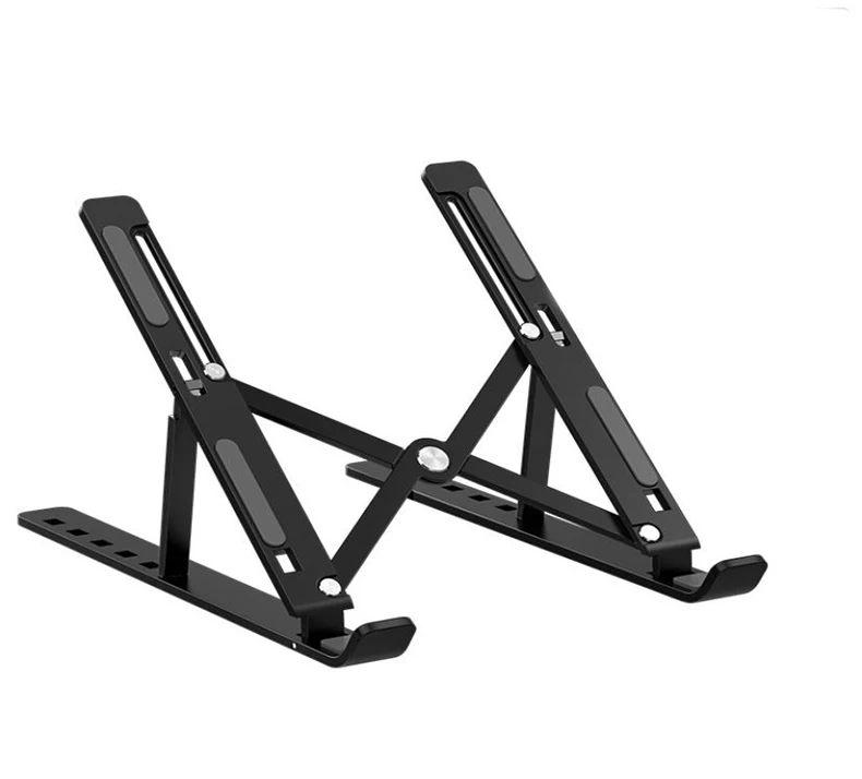 Good Quality Portable adjustable aluminum Foldable laptop stand portable, Silver, black, gray
Good Quality Portable adjustable aluminum Foldable laptop stand portable, Silver, black, gray