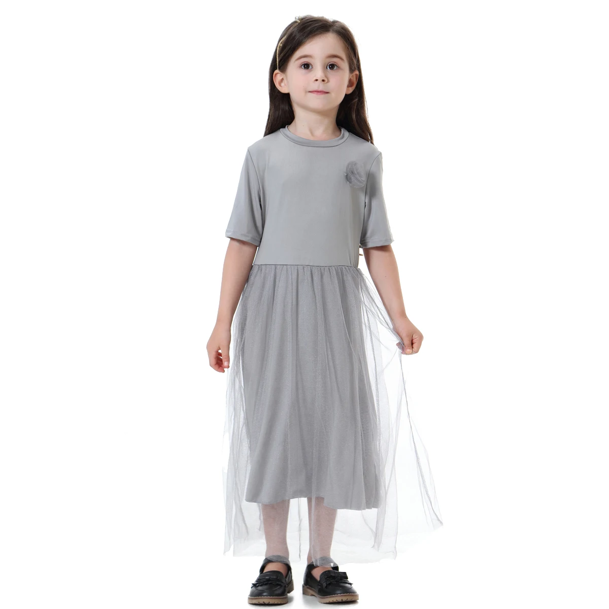 Muslim Cute Girls Wrinkled Dubai Baby Party Dress Islamic Gown Short Sleeve Islamic Clothing For Kids
Muslim Cute Girls Wrinkled Dubai Baby Party Dress Islamic Gown Short Sleeve Islamic Clothing For Kids