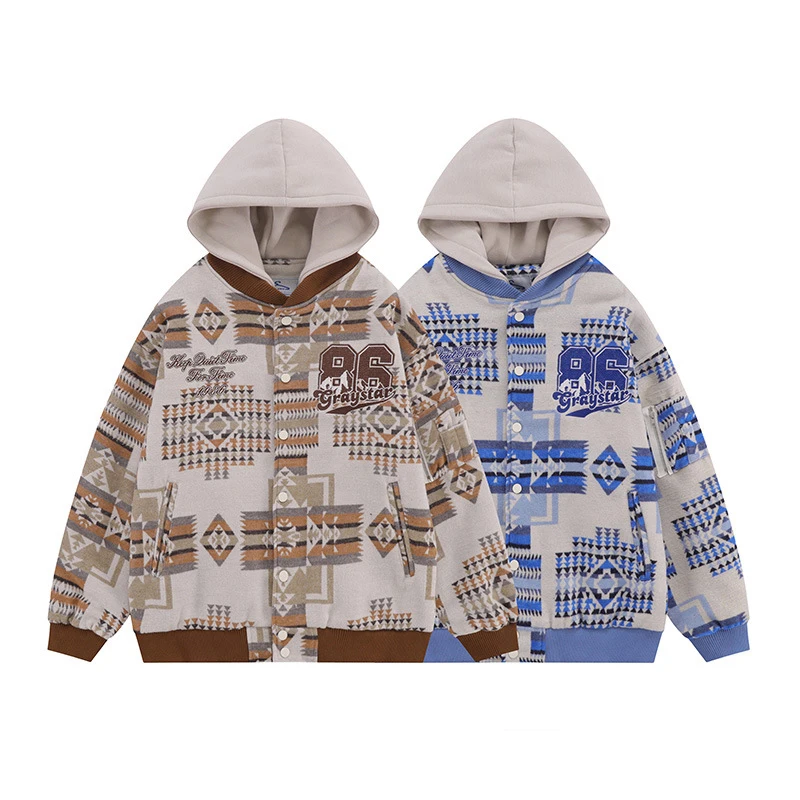 Custom Baseball Coat Embroidered Loose Hoodie Women Baseball Jacket Retro Baseball Varsity Jacket For Men
Custom Baseball Coat Embroidered Loose Hoodie Women Baseball Jacket Retro Baseball Varsity Jacket For Men