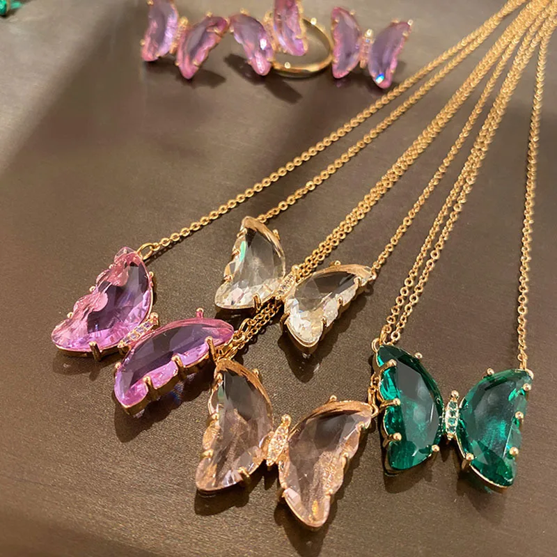 Cocktail Party Statement Korean Fashion Necklace Jewelry Gifts Cute Jade Butterfly Pendant Necklace For Women, Gold, silver
Cocktail Party Statement Korean Fashion Necklace Jewelry Gifts Cute Jade Butterfly Pendant Necklace For Women, Gold, silver