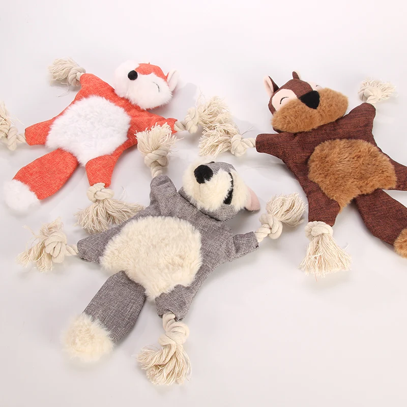 High quality pet dog tricolor fox Animal Plush Pet interactive chewing toy wholesale dog toys, Assorted
High quality pet dog tricolor fox Animal Plush Pet interactive chewing toy wholesale dog toys, Assorted