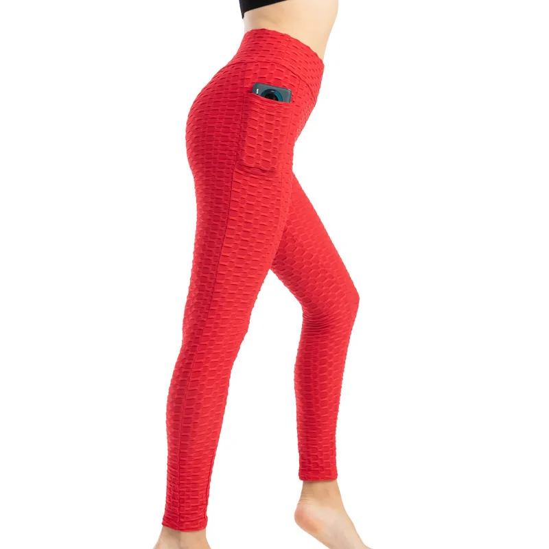 High Waist Yoga Pants Bubble Texture Leggings for Women Tummy Control Butt Lift Workout Running Stretch Tight Gym Wear Pocket, 10 colors for choose
High Waist Yoga Pants Bubble Texture Leggings for Women Tummy Control Butt Lift Workout Running Stretch Tight Gym Wear Pocket, 10 colors for choose