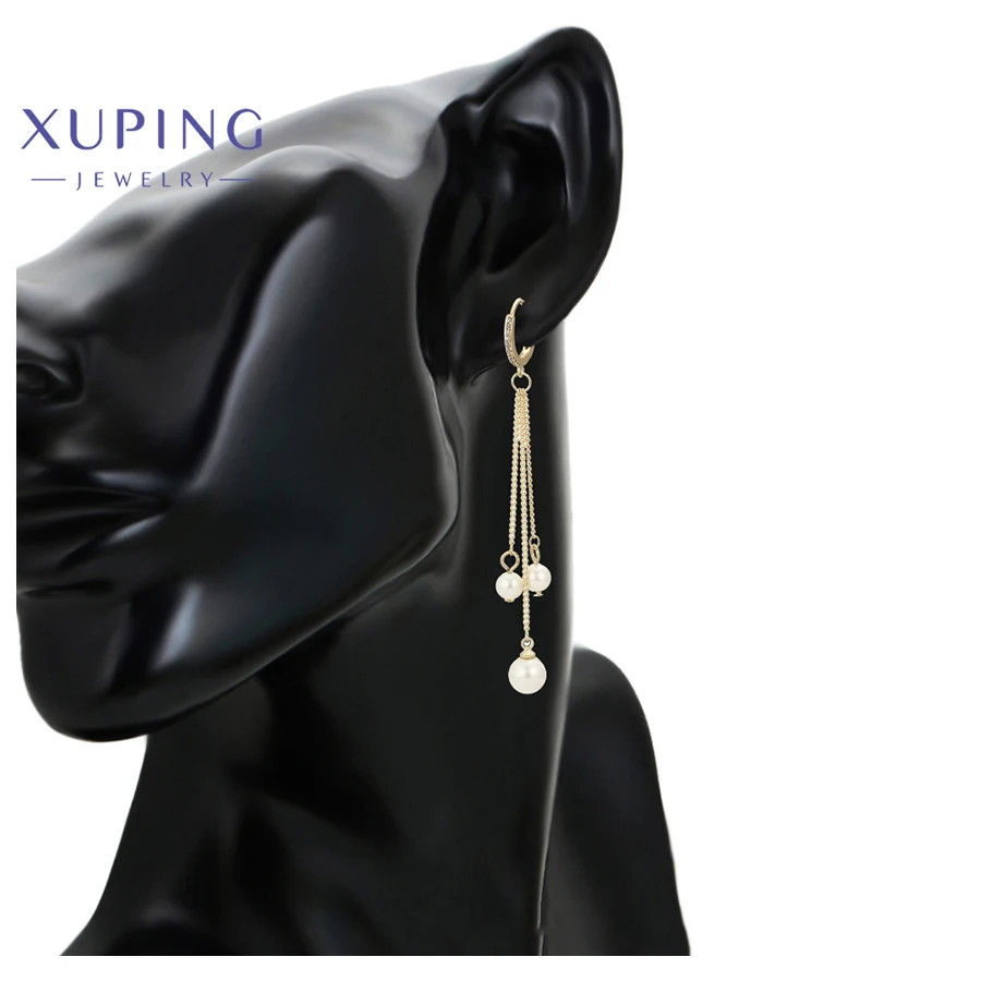 1330 xuping new factoryWholesale new Korean style fashion 14k gold plated long pearl earrings with free shipping
1330 xuping new factoryWholesale new Korean style fashion 14k gold plated long pearl earrings with free shipping