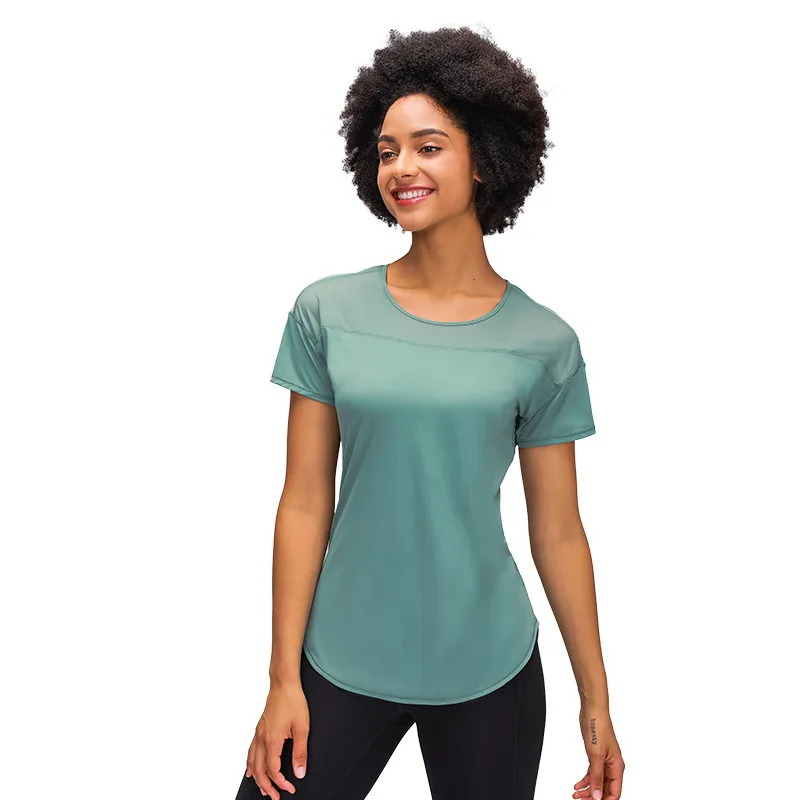 Spring New Quick Dry Yoga Tops Activewear Breathable Sportswear Women Workout Top T Shirt, 3 colors
Spring New Quick Dry Yoga Tops Activewear Breathable Sportswear Women Workout Top T Shirt, 3 colors